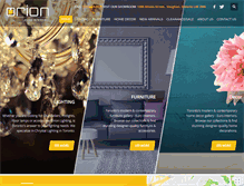 Tablet Screenshot of eurointeriors.ca